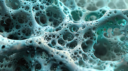 fractal looking like a synapse with many nerve ends.