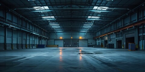 Empty warehouse 