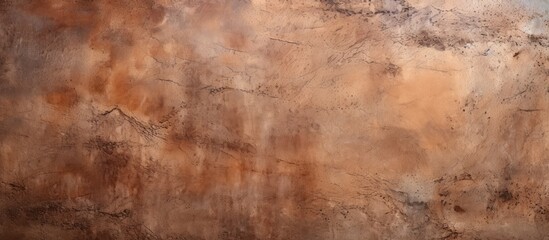 Texture of a concrete wall in brown color