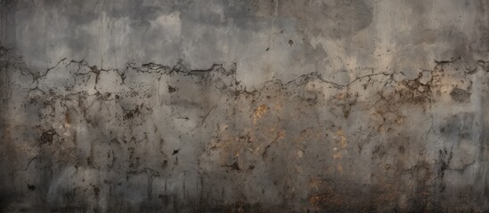 Fototapeta na wymiar Dirty dark painted cement wall texture.