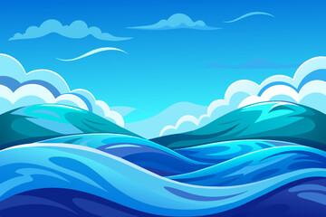 water background is