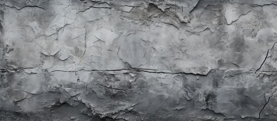 Fototapeta premium Close-up photograph of a cement gray wall