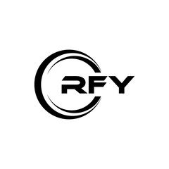 RFY Logo Design, Inspiration for a Unique Identity. Modern Elegance and Creative Design. Watermark Your Success with the Striking this Logo.