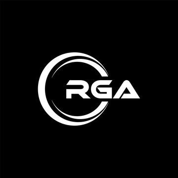 RGA Logo Design, Inspiration for a Unique Identity. Modern Elegance and Creative Design. Watermark Your Success with the Striking this Logo.