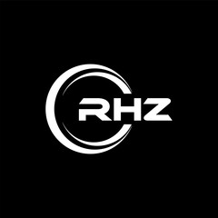 RHZ Logo Design, Inspiration for a Unique Identity. Modern Elegance and Creative Design. Watermark Your Success with the Striking this Logo.