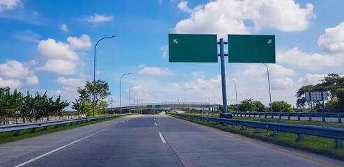 Indonesian toll road or highway, new government infrastructure project