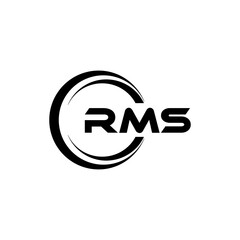 RMS Logo Design, Inspiration for a Unique Identity. Modern Elegance and Creative Design. Watermark Your Success with the Striking this Logo.