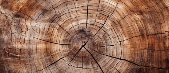 Texture of Cut Tree Trunk for Text and Background