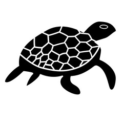 aquatic animal silhouette icon