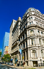 Victory Building, a historic building in Center City of Philadelphia - Pennsylvania, United States - 759470994