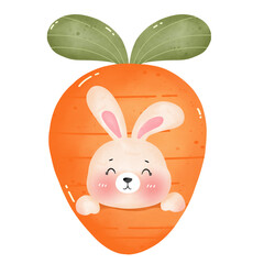 rabbit with carrot