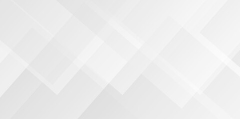 Vector abstract lines white square triangle wave technology minimal creative lined digital Shapes. abstract modern white and grey gradient color geometric line pattern background for website banner.