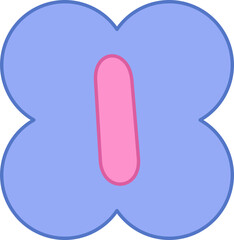 Flower Letter Alphabet