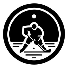 Sports logo vector art illustration black color, a black color sport logo concept 12