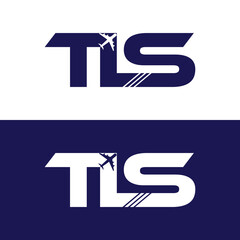 tls modern logo design