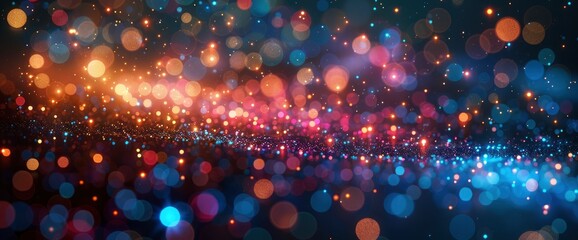 abstract blurred colorful lights background, Background HD For Designer - obrazy, fototapety, plakaty