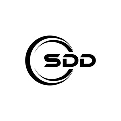 SDD Logo Design, Inspiration for a Unique Identity. Modern Elegance and Creative Design. Watermark Your Success with the Striking this Logo.