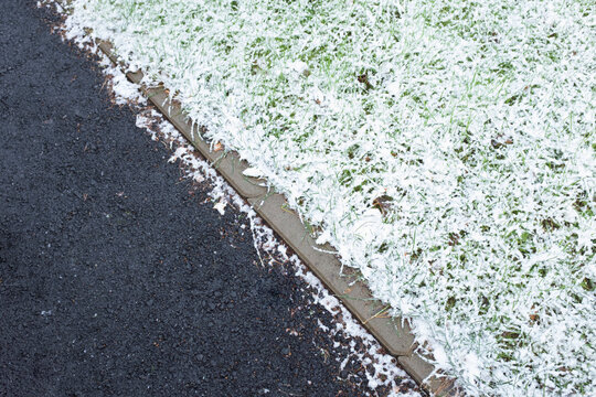 Photo of first snow of the year. Winter is coming. 