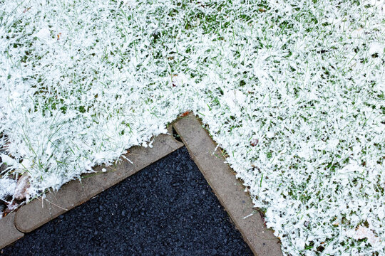 Photo of first snow of the year. Winter is coming. 