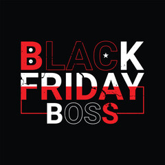 black friday T-shirt design template