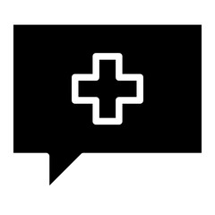 medical chat icon