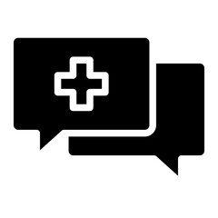 medical chat icon