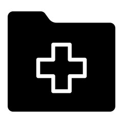 Medical results folders icon