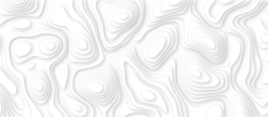 Abstract modern 3d Paper cut white background .white waves background ,paper art style, flyers posters prints .geometric background overlap layer.	