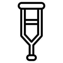 crutches icon