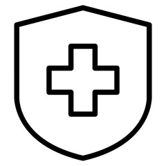 Obraz premium Health protection shield