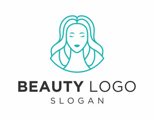 Logo design about Beauty on a white background. made using the CorelDraw application.