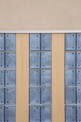 街中の様々な建造物の壁の模様