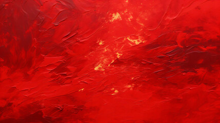 Red oil paint background ..