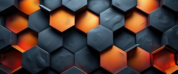 hexagons gray , Background HD For Designer
