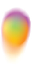 Blur gradient circle shape with gradation of color