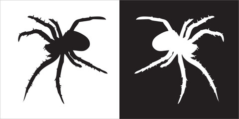 Illustration vector graphics of spider icon