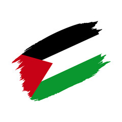 illustration of a Palestine flag