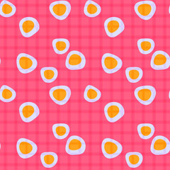 Seamless eggs pattern - 759514528