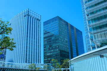 高層ビル　オフィス街