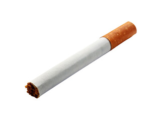 Cigarette on transparent background.