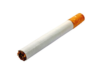 Cigarette on transparent background.