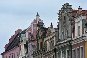 Old market square in Poznan, Poland