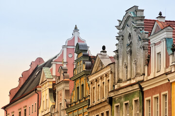 Fototapeta na wymiar Old market square in Poznan, Poland