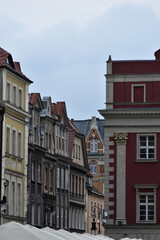 Old market square in Poznan, Poland