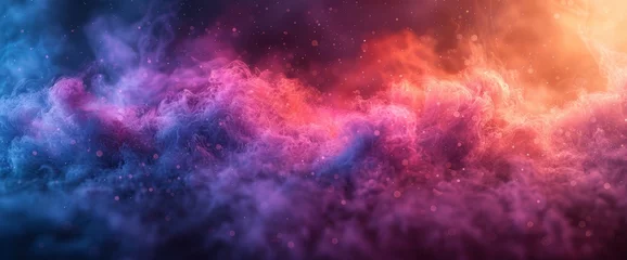 Fotobehang violet purple pink and navy blue defocused blurred motion gradient abstract, Background HD For Designer © CgDesign4U