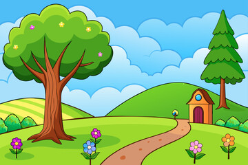 Obraz premium beautiful background is tree