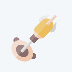 Icon Nanobot. related to Future Technology symbol. flat style. simple design editable. simple illustration