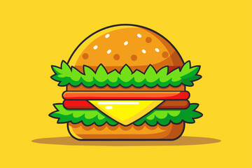 burger food background is tree
