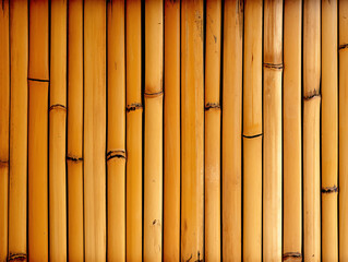 a close up of a bamboo wall