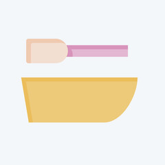 Icon Ship. related to Sea symbol. flat style. simple design editable. simple illustration